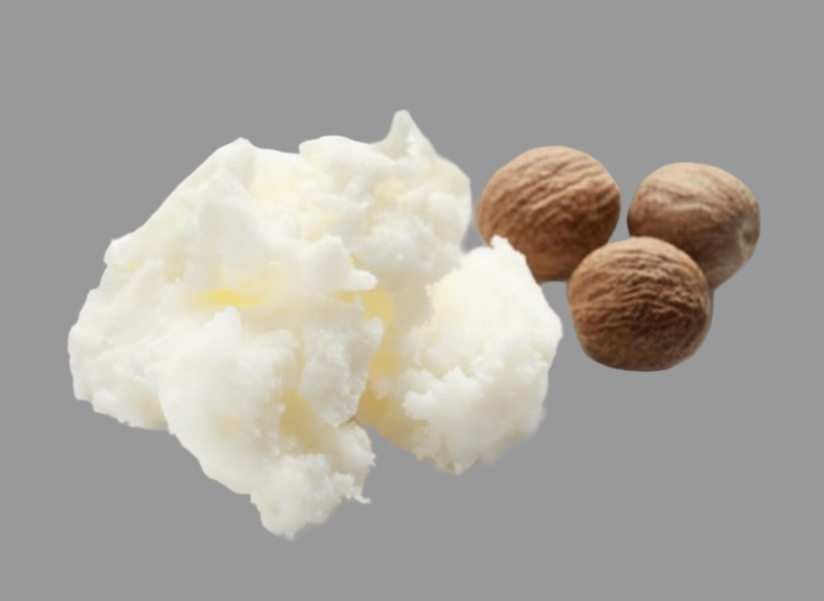 Organic Shea Body Butter No Fragrance 8 & 2 oz. Tubs