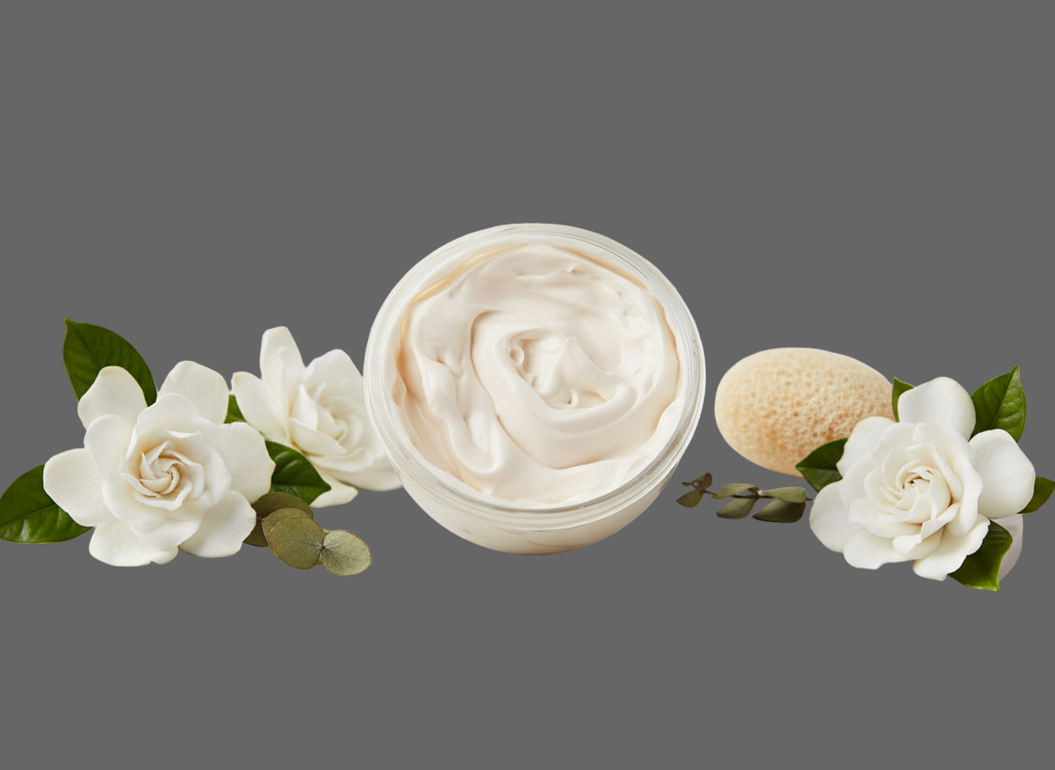 Organic Shea Body Butter No Fragrance 8 & 2 oz. Tubs